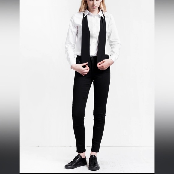 Acne Studios Skin 5 Black Skinny Jeans - Picture 14 of 14